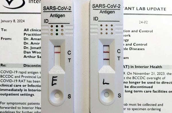 COVID-19 Rapid Antigen Testing (RAT) are not reliable for diagnosis of COVID-19...